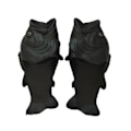 Miniatyrbillede 1 af 3: Unisex Simuleret 3D Fisk Tøfler Sommer Sjove Mode Flip Flops Til Udendørs Black 24-25