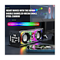 Pikkukuva 3 / 5: V8 Läpinäkyvät Bluetooth-kaiuttimet RGB-valo Langaton Ulkoilma Urheilu Bluetooth-ääni Tws Subwoofer S