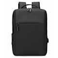 Miniatyrbilde 3 av 5: Menn 15,6 tommers Laptop Ryggsekk USB-Lading Nylon Skolevesker Vanntette Ryggsekker blue