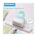 Miniatyrbillede 3 af 5: 3 Huller 4mm Hullemaskine A5 A6 A7 A8 DIY Hullemaskine Løse Blade Hullemaskine Håndlavet Løse Blade Papir Hullemaskine