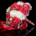 Pikkukuva 1 / 5: Korean Bouquets Red and white