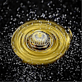 Miniatyrbillede 5 af 5: Harry Potter Fidget Spinner Magic Power Orb Angst Sensory Legetøj Finger Spin Stress Relief Gave Til Børn & Voksne Metal Rastløs Skrivebords Dekoration Gold