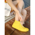 Miniatyrbillede 5 af 5: Vandtætte sko-overtræk med lynlås Yellow (zipper version) L (size 39-42)