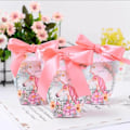 Miniatyrbillede 5 af 5: 5 stk Enhjørning Tema Papir Slikæske Enhjørning Gaveposer Til Fødselsdag Bryllup Babyshower Enhjørning Fest Favør Forsyninger Slikposer Feriepynt 24pcs C