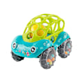 Pikkukuva 1 / 3: Rattle & Roll -auto pehmeä autolelu vauvanpojalle ja -tytölle, vauvan lelut, ajoneuvot, lahja Green