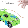 Miniatyrbild 5 av 5: Heytea Deform Dinosaur Leksaker För Pojkar Flickor, 2 I 1 Dinosaurie Leksaksbilar För Barn, Transformerande Dinosaurie Led Bil Med Musik, Automatisk Dino Transformers T