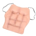 Pikkukuva 1 / 5: Lihassilikoniväärät lihakset rekvisiittana miehen juhliin, simuloitu vaate, vatsalihakset, cosplay-asu, miesten vaatteet, ihon rekvisiitta, liivi