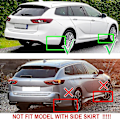 Miniatyrbild 3 av 5: 4x för Opel Vauxhall Insignia B Mk2 Buick Regal Holden Commodore 2018 - 2022 Stänkskydd Stänkskydd 2019 2020 2021 (ws)