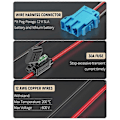 Miniatyrbillede 5 af 5: Strømstikadapter til Power Wheel til 20 V Lithium Batteri, Peg-Perego Batteriadapter med Ledningsnetforbindelse
