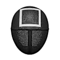 Miniatyrbillede 2 af 5: 2 stk. Squid Game Maske TV Cosplay Maskerade Gyser Kostumefest PP