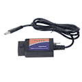 Pikkukuva 1 / 5: Auton diagnosointityökalu ELM327 PIC18F25K80 FTDI:lle CD-tuella OBD2-protokollan korvaaminen Focukselle