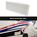 Miniatyrbillede 3 af 5: RV Sidemonteret Udløbsdækning RV Radiator Udstødningsventilator RV Støvbestandig Til RV Trailere Campingvogne Campere