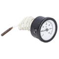 Miniatyrbillede 1 af 5: Instand Read 2-tommers urskivetermometer, urskivetermometer, 0120c kedeltermometer, rustfrit brygningsgrydetermometer, til måling af væsker, hovedsageligt vand