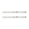 Miniatyrbillede 2 af 4: 2x LED-lysstrimler til Rongsheng Hisense Logic Køleskab Fryser MDDZ-162A 1629348