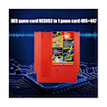 Miniatyrbilde 2 av 5: Forever GAMES OF NES 852-i-1 (405+447) Spillkassett for NES-konsoll, 1024MBit Flash-brikke i bruk - Svart