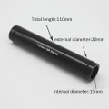 Pikkukuva 2 / 5: Pyörän akselin sovitin 20 mm läpiakselille 15 mm läpiakselille, 110 mm