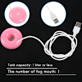 Pikkukuva 3 / 5: Donitsi ilmankostutin USB toimisto työpöytä mini ilmankostutin kannettava luova ilmanpuhdistin