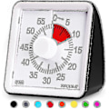 Miniatyrbild 1 av 5: Visuell 60-minuters timer, klassrumsklocka, tyst timer för barn och vuxna
