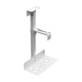 Miniatyrbillede 1 af 5: Universal PC Kabinet Holder Justerbar Værtsboks Stand Alsidig Under Bord eller Væg Side Montering, CPU Stan