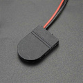 Miniatyrbilde 3 av 5: 5 stk CR2032 Knappcellebatteri Oppbevaringsboks Myntcelleorganisator med På/Av-bryter