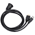 Miniatyrbillede 5 af 5: 1 Meter USB3.0 til HDMI Forlængerkabel - Indbygget Vandafvisende Konverteringsledning til Husholdning