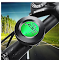 Miniatyrbillede 1 af 4: Trådløs cykelcomputer, vandtæt trådløs cykelcomputer, speedometer med 3-farvet baggrundsbelysning, LCD-odometeryouxiu
