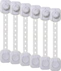 Twist \"N Lock Multifunktionell Spärr - Barnsäkerhetslås - Vit - 6-pack - Modell G1435
