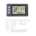 Miniatyrbild 4 av 5: P3H LCD-displaymätare Instrumentbräda 24V 36V 48V 60V Elcykelmätare Displaypanel för Elsparkcykel