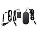 Miniatyrbillede 1 af 5: Ack-e18 AC Strømforsyning LP-E17 Dummy Batteri Adapter Kameraoplader Til 200D 800D 760D 750D 77D M6