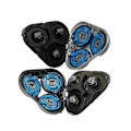 Miniatyrbillede 1 af 5: Reservehoved til Philips S5000 S5370 S5571 S5420 S5140 S5078 S5077 S5050 S5082 Elektrisk Skraberblad - Sort