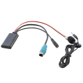 Miniatyrbilde 1 av 5: Bilradio -237B AUX-inngangserstatning 3,5 mm lyd MP3 Bluetooth 5.0 mikrofonadapter for