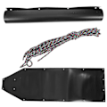 Miniatyrbild 1 av 2: 1 Set Deer Sled Drag Sled Plast Drag Sled Deer Sled Drag Haunting Deer Drag Sled