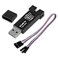 Pikkukuva 4 / 5: ST-Link V2 Mini STM8 STM32 Simulaattori Latausohjelma Ohjelmointi Suojuksella DuPont Kaapeli ST Link