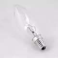 12 st 15W E14 Ljusformad Klar Vit Klassisk Glödlampa
