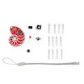 Miniatyrbild 2 av 5: LED Skal Löparljus Elektronisk DIY Kit SMD SMT Elektronisk Kit med Snodd för Lödningsövning