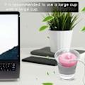 Miniatyrbillede 5 af 5: Donut luftfugter USB kontor skrivebord mini luftfugter bærbar kreativ luftrenser