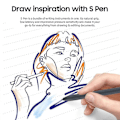 Pikkukuva 4 / 4: Erittäin Herkkä Stylus-kynä Samsung Galaxy Tab S7/S7+/S7 FE/S8/S8+/S8 Ultra/S9/S9+/S9 Ultra/S10/S10+/S10 Ultra -laitteille
