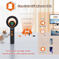 Miniatyrbild 5 av 5: Bluetooth Husdjurs Mikrochip-läsare, 3-i-1 (2,4 GHz Trådlös+Bluetooth+USB) Universell Djur-Taggläsare Scanner, Q40