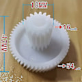 Miniatyrbillede 4 af 4: 3 stk. Plastiske Gear til Håndholdt Kødhakker Reparationsdele -dwdz