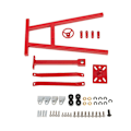 Miniatyrbilde 2 av 5: Metallisk Rotterbar Motor-Flip Vedlikeholdsbrakett Motorstativ For 1/10 RC Crawler Bil Trx4 Axial Scx