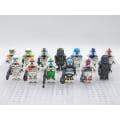 Miniatyrbillede 1 af 5: Star Wars Clone Commandos Delta Squad Assortment 13 Byggeklodser Legetøj