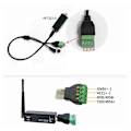 Miniatyrbilde 5 av 5: Seriellport RS485 til WiFi Enhetsserver Modul Konverter Elfin-EW11A-0 Modbus Protokoll Dataoverføring