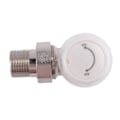 Miniatyrbillede 5 af 5: Termostatisk Radiatorventil 2 stk. 15 mm x 1/2 tomme Termostatisk Vinkel TRV Termostatisk Radiatorventil f