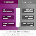 Miniatyrbild 2 av 5: Nya B15d LED-lampor 8w motsvarande 90w 80w 75w varmvit B15-sockel 910lm 220v 230v 3000k (set om 2) Snabb 2023 Guanguan