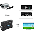 Miniatyrbild 3 av 5: Koaxial till HDMI-adapter BNC till HDMI-omvandlare Koaxial till HDMI-omvandlare för TV-antenn 1080p/720p HD-skärm Videoadapter Övervakningsmonitor för