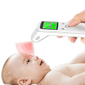 Miniatyrbillede 1 af 5: 2024 Ny 2 i 1 Panden Termometer Øre Termometer - Digital Infrarød Termometer