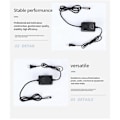 Miniatyrbillede 5 af 5: Strømadapter F4 15V Mixing Console Mixer Strømforsyning AC Adapter 3-benet Stik EU STIK