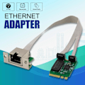 Miniatyrbild 3 av 4: M.2 Gigabit Lan-adapter 2.5G/1000/100Mbps RJ45 Nätverkskort (M.2 A+E NIC 2.5G) jy