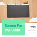 Miniatyrbilde 5 av 5: LCD-skjerm for PSP3000/ PSP 3000 Erstatningsskjerm Total Host-konsoll