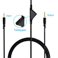 Miniatyrbillede 3 af 5: Erstatningskabel til Astro A10 A40/A40TR headsets, gaming headset kabel med lydstyrkekontrolfunktion